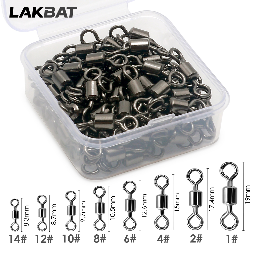 100 Stück Edelstahl-Angelwirbe – Monofilament Line Bewertung und Preis