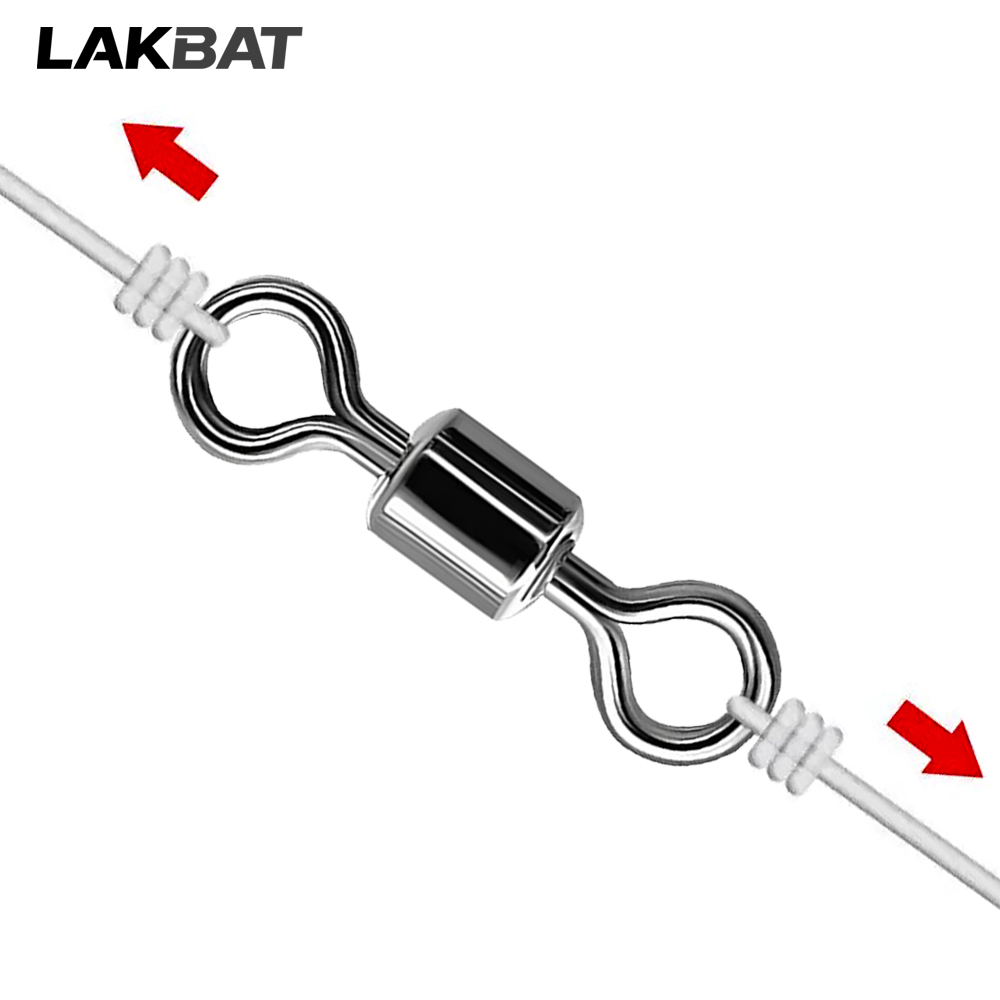 100 Stück Edelstahl-Angelwirbe – Monofilament Line Bewertung und Preis